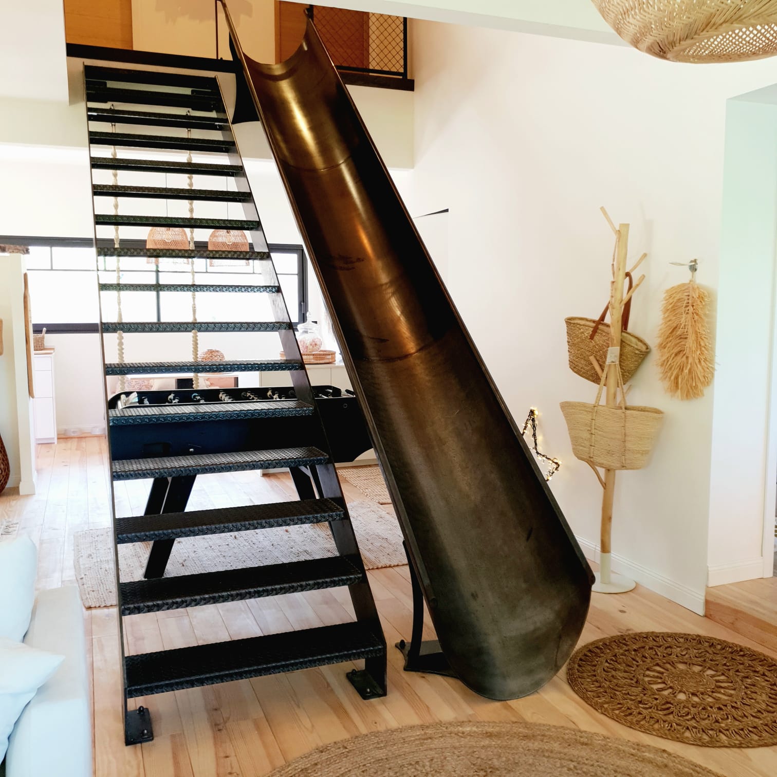 Escalier Et Toboggan M tallique Mios Concept M tal Bassin D Arcachon
